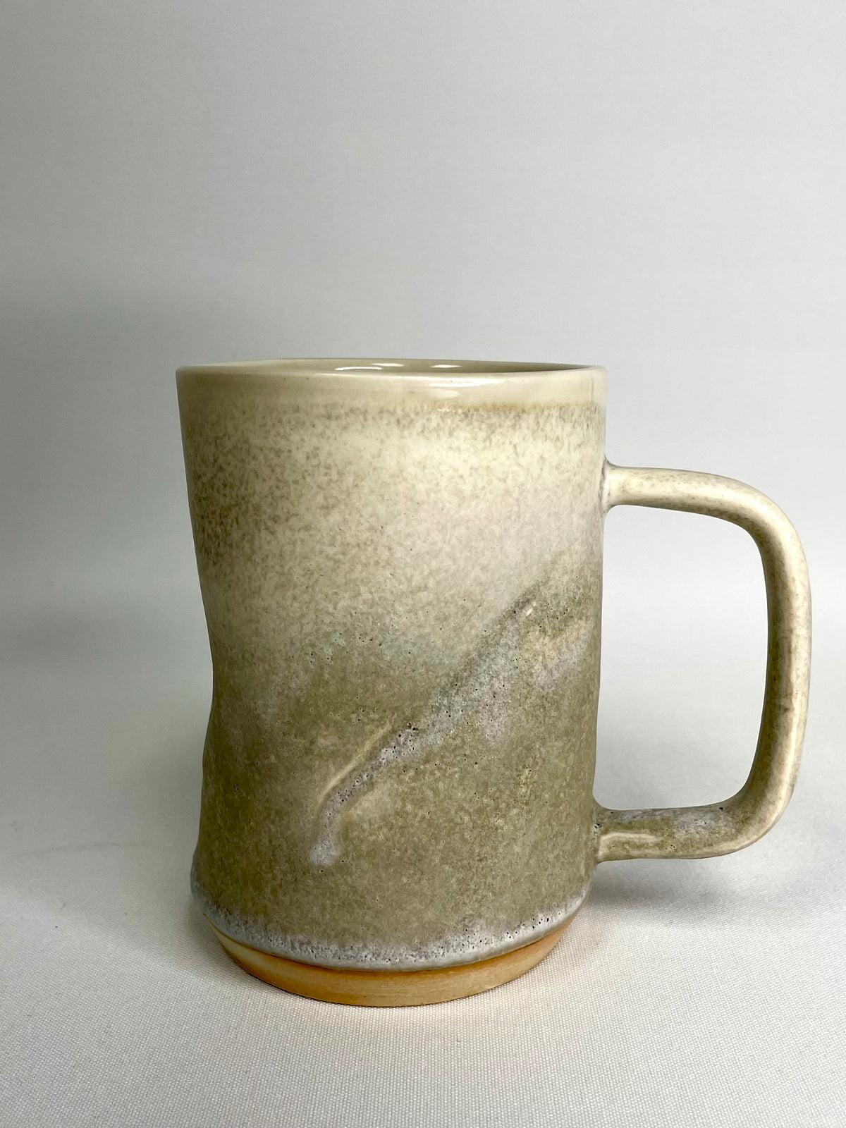 Mixed Blue/grey Slash Tall Mug by Lynne Mulvihill