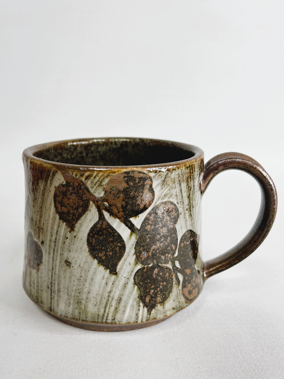 14 oz Leaf Mug By Shona Helstrom