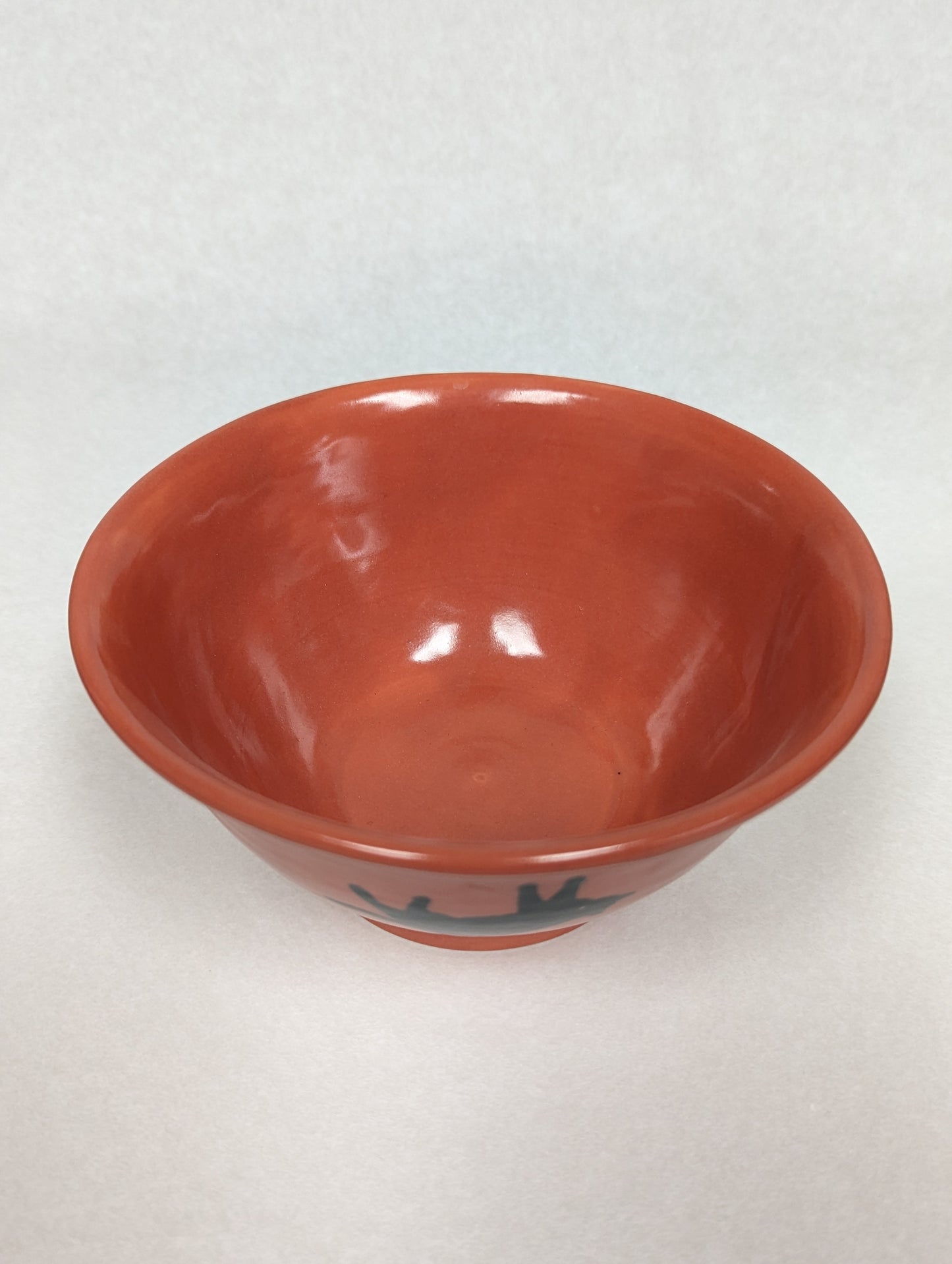 Orange Cat Bowl by Kevin Stafford