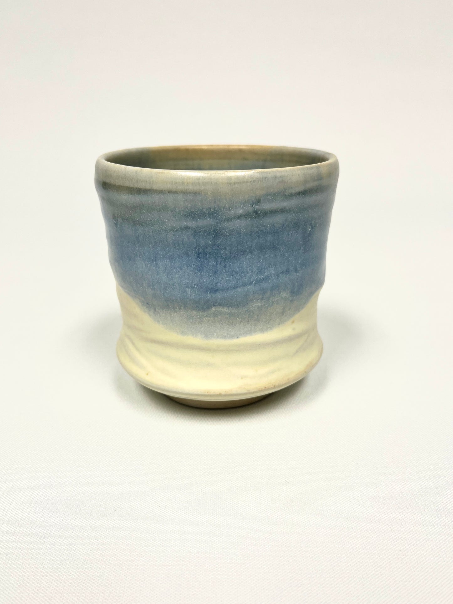 Blue slipped Tumbler by Shona Helstrom