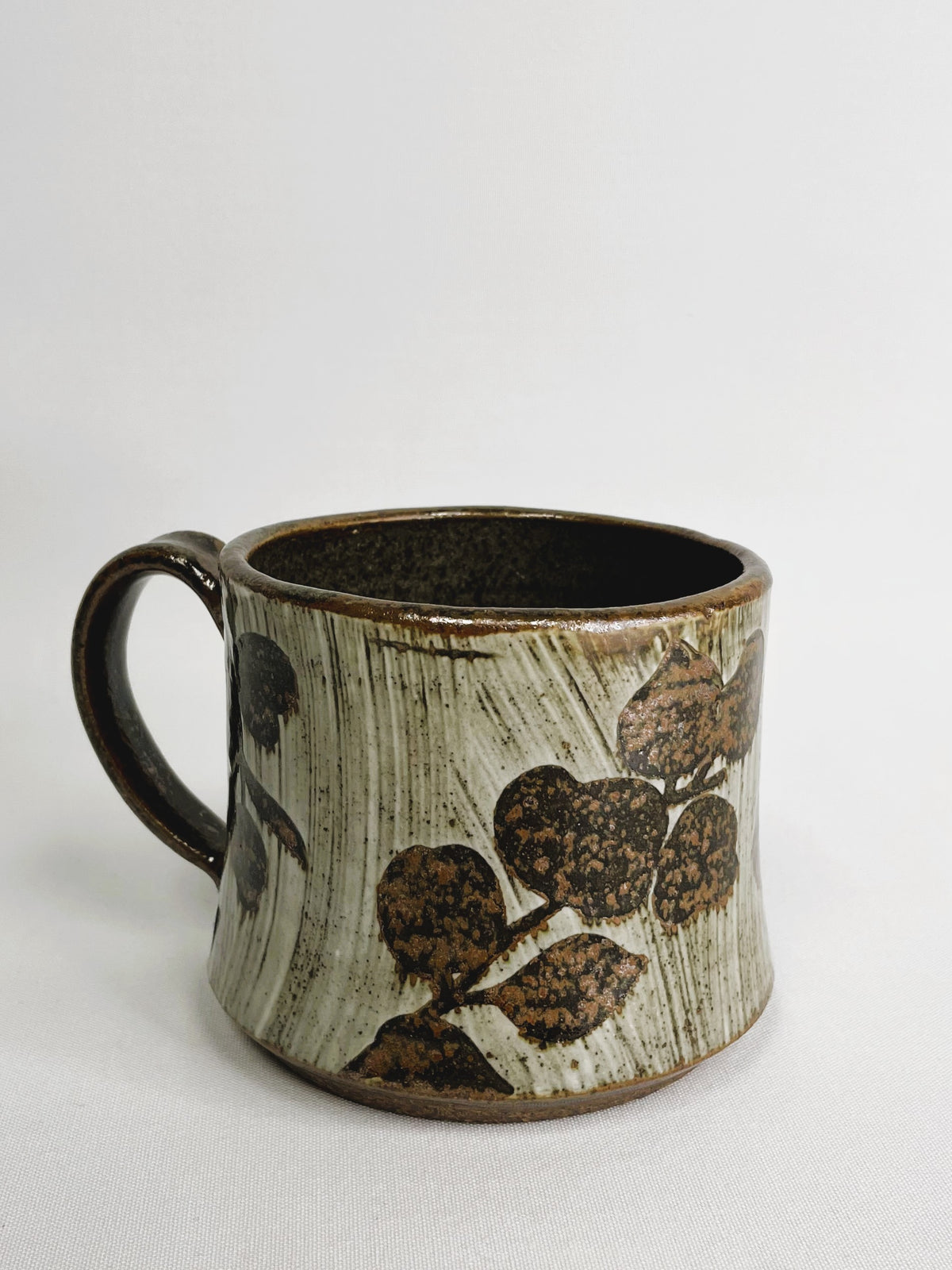 14 oz Leaf Mug By Shona Helstrom