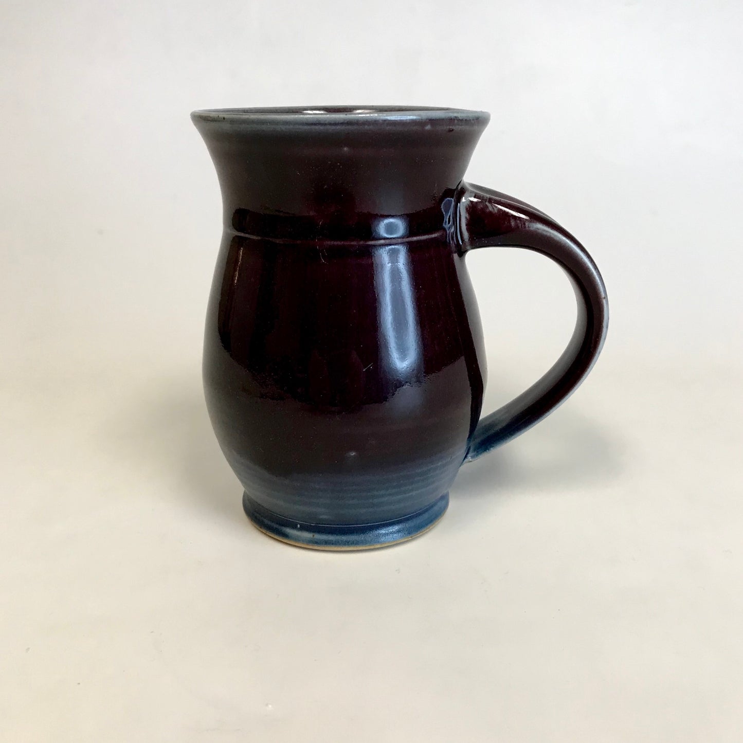 Raspberry red mug by Colleen Chamberlin