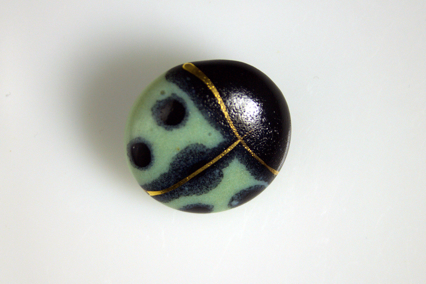Glaze Cabochon Pin 24 by Kevin Stafford
