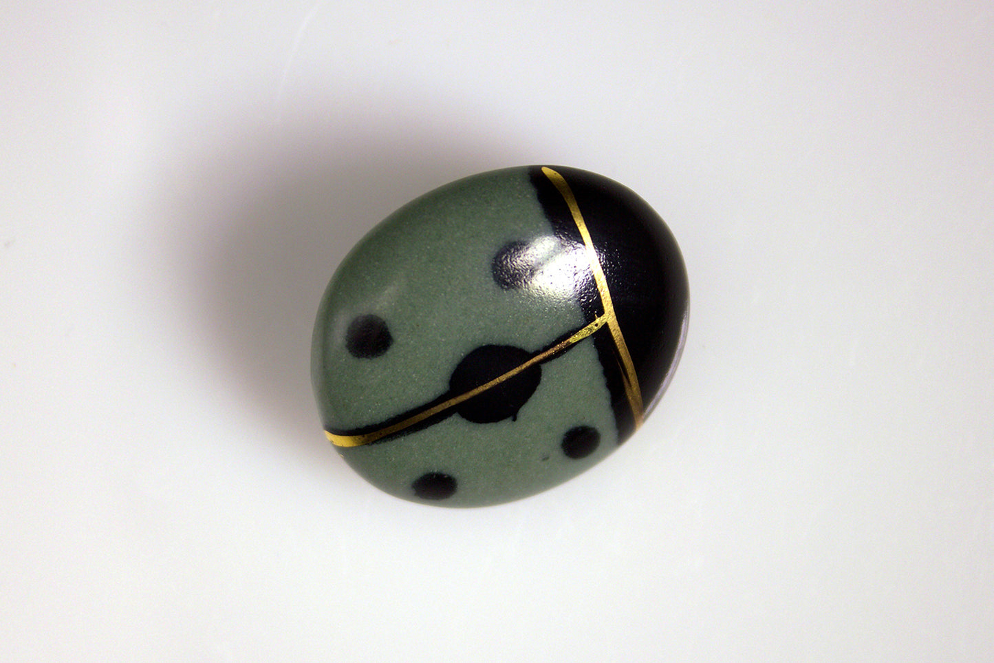 Glaze Cabochon Pin 41 by Kevin Stafford