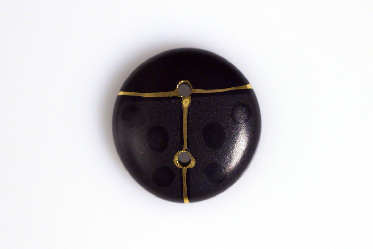 Glaze Cabochon Button 12 by Kevin Stafford