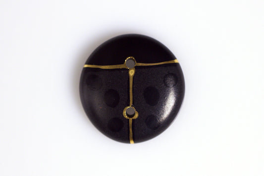 Glaze Cabochon Button 12 by Kevin Stafford