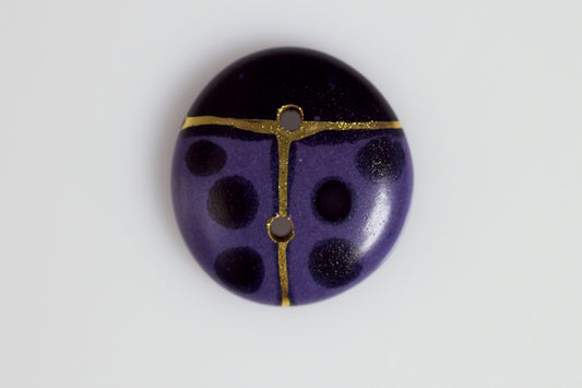 Glaze Cabochon Button 13 by Kevin Stafford