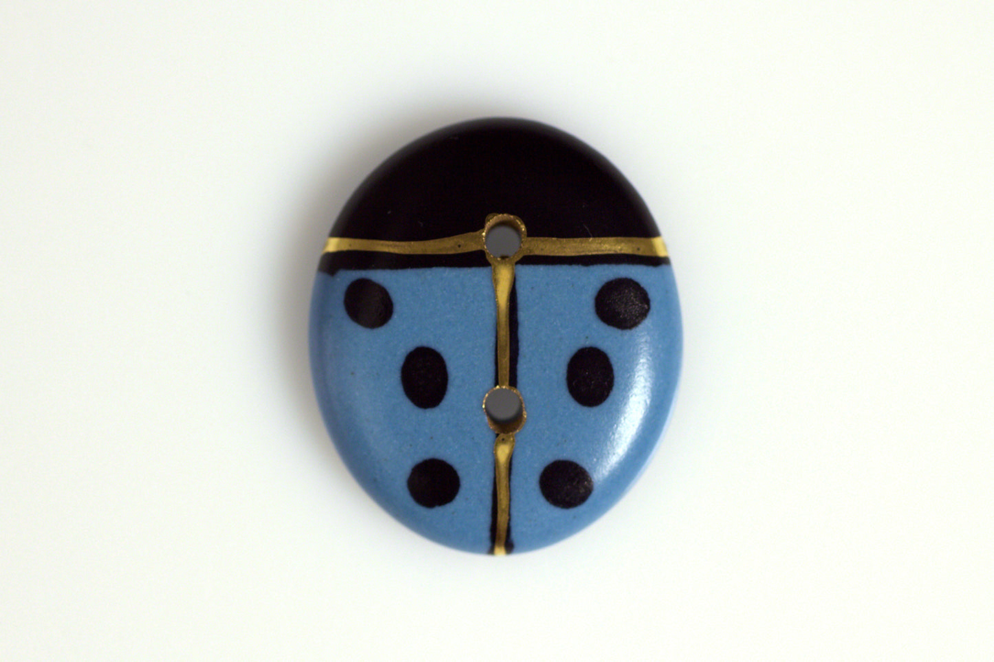 Glaze Cabochon Button 16 by Kevin Stafford