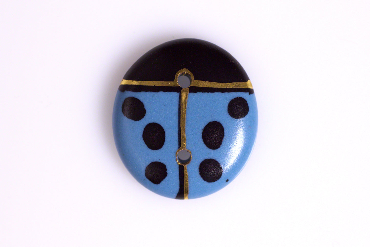Glaze Cabochon Button 1 by Kevin Stafford