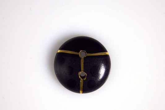 Glaze Cabochon Button 24 by Kevin Stafford