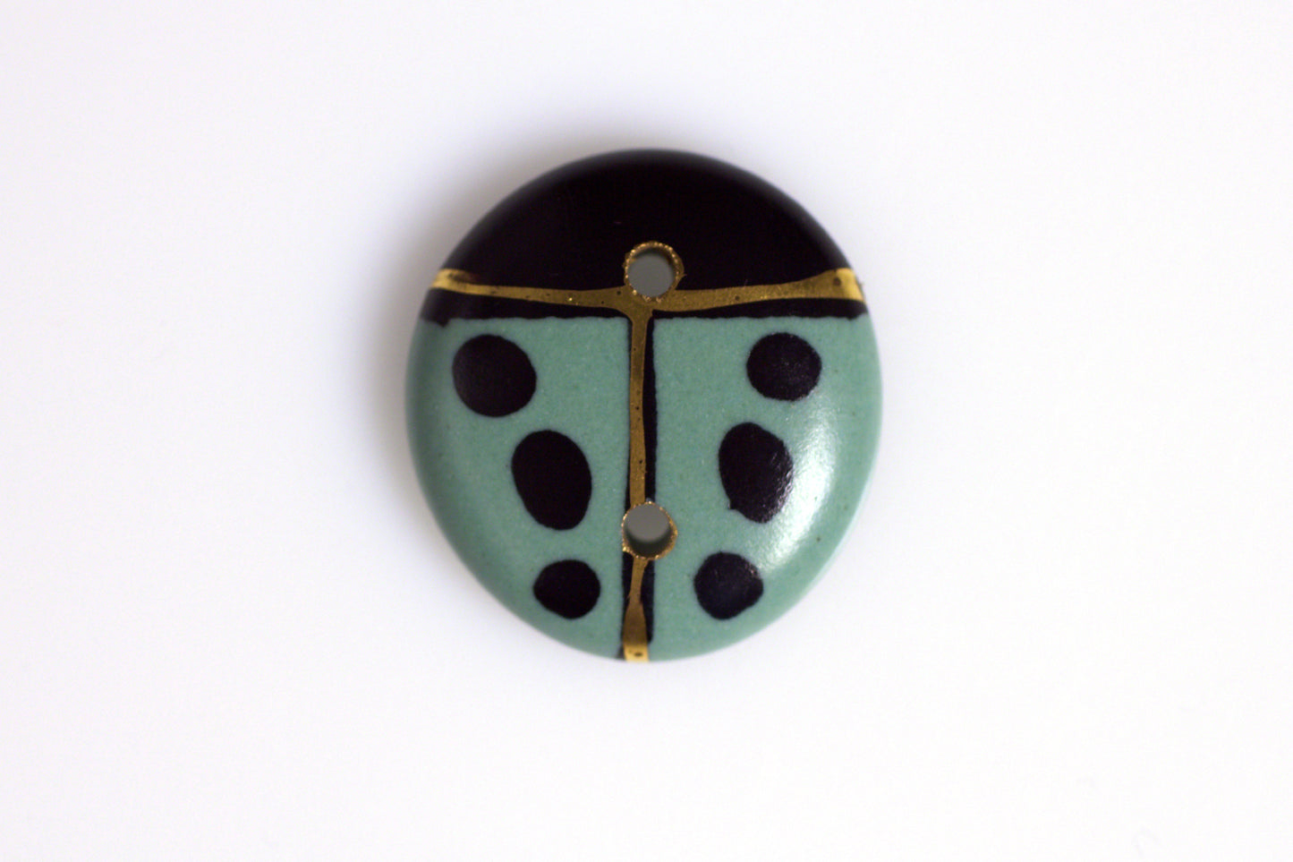 Glaze Cabochon Button 3 by Kevin Stafford