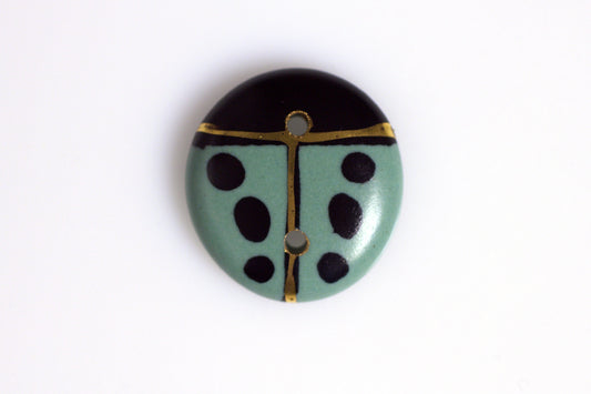 Glaze Cabochon Button 3 by Kevin Stafford