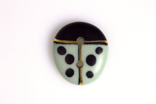Glaze Cabochon Button 7 by Kevin Stafford