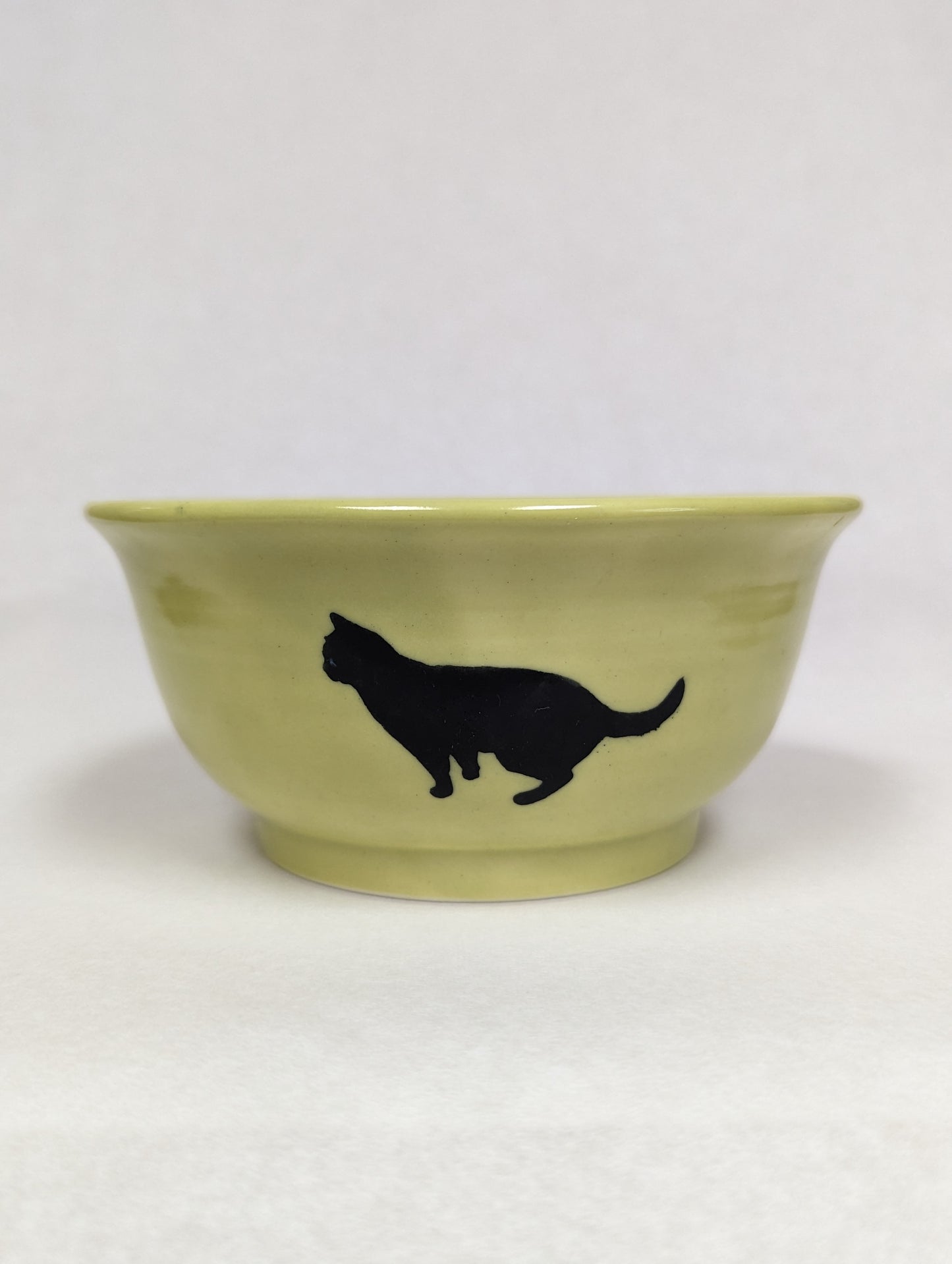 Green Cat Bowl by Kevin Stafford