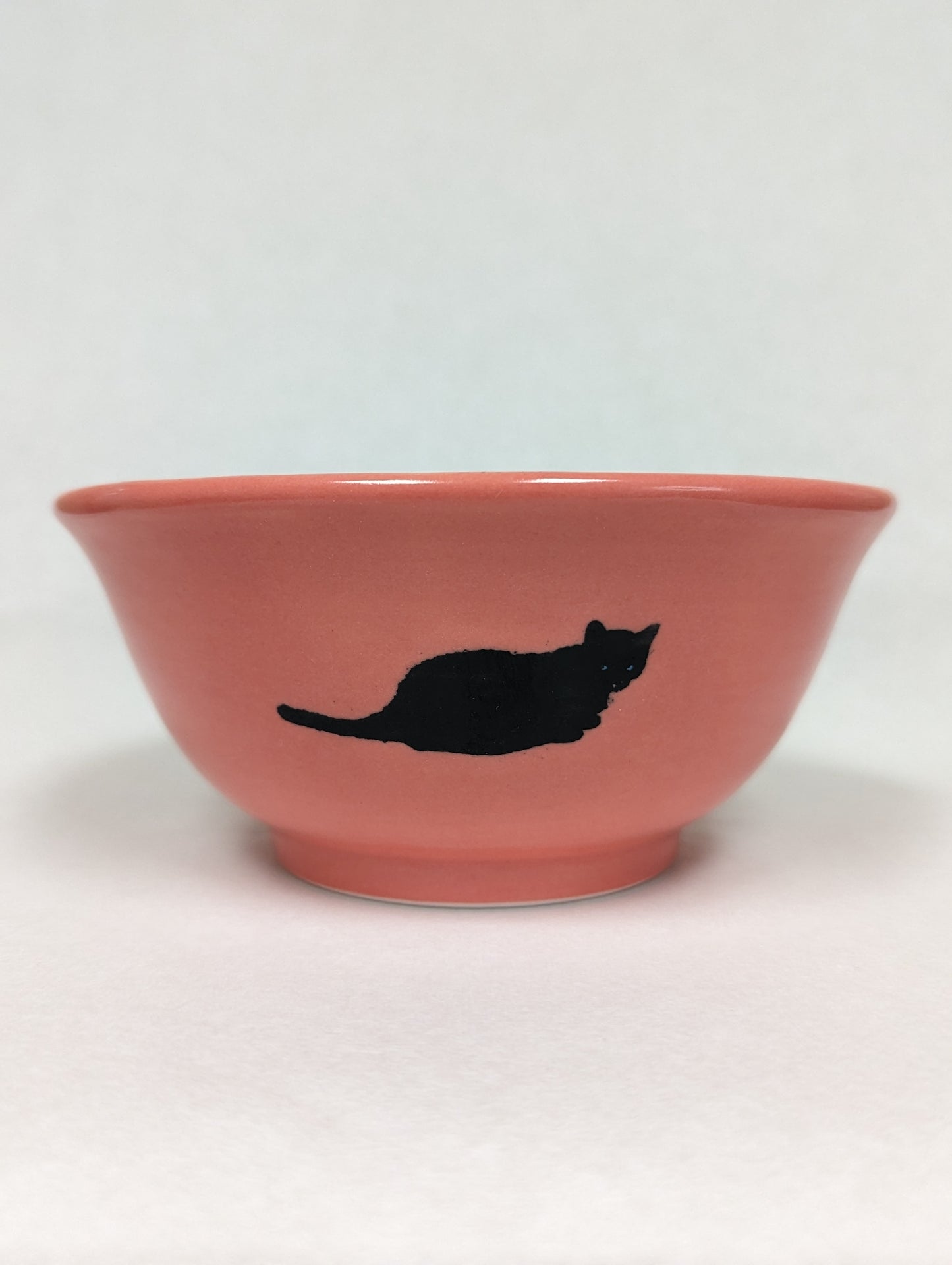 Pink Cat Bowl by Kevin Stafford