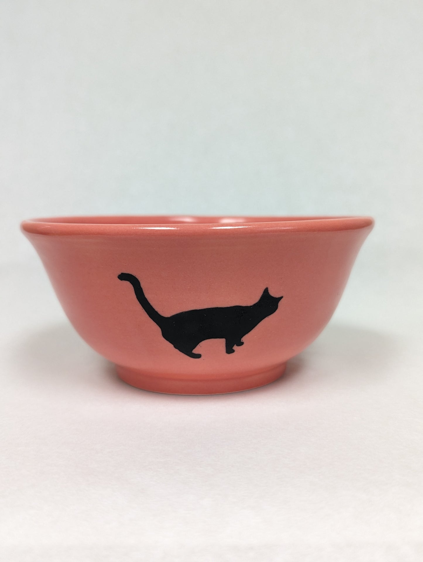 Pink Cat Bowl by Kevin Stafford