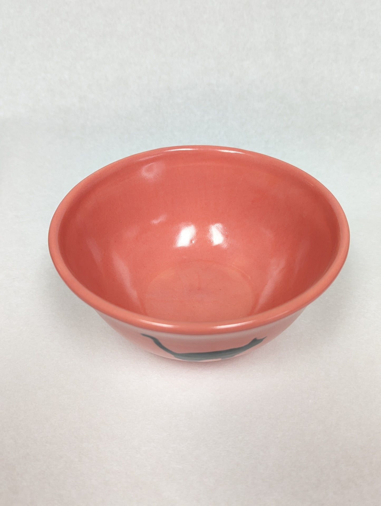Pink Cat Bowl by Kevin Stafford