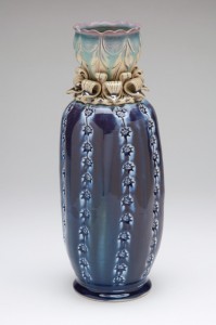 Blue Cactus Vase                  