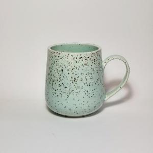 Pale green mug